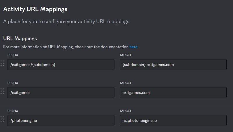 Discord URL Mapping