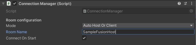 Fusion VR Host Auto Host or Client