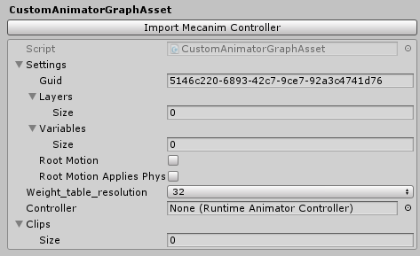 Custom Animator Default