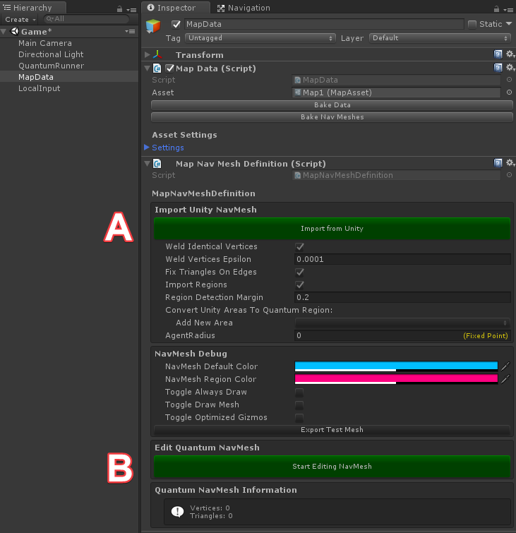 Quantum Navmesh Definition Inspector