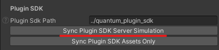 Unity - Sync Server Simulation