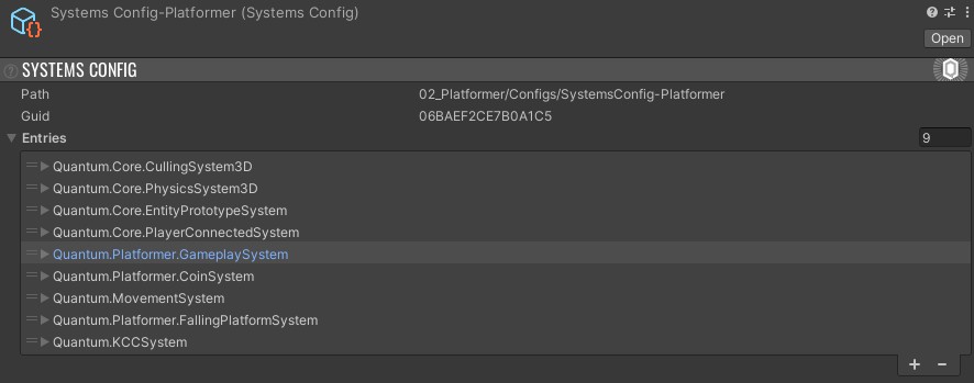 System Config