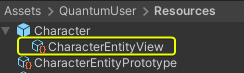 Entity Prototype Asset and 