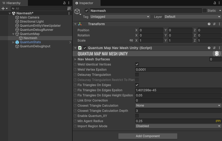 Create script