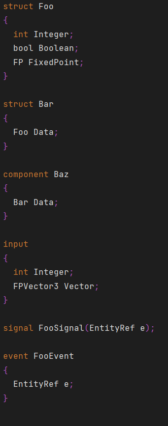 dsl syntax highlighting